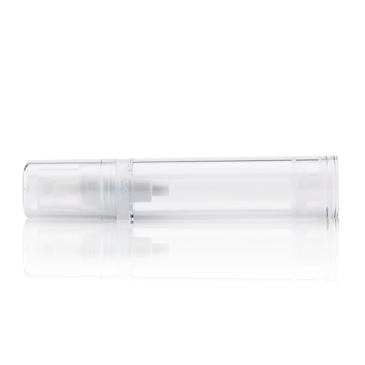 Personal Care Packaging Cosmetic Packaging AS PP PE 5/10/12/15ML Transparent Airless Luxury Airless Pump Cosmetic Bottles