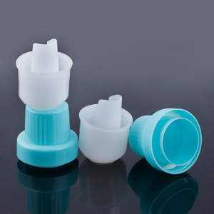 Customized color screw cap multi purpose plastic 42mm blue kit cap floor laundry detergent toilet cleaner bottle cap