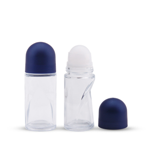 Cosmetic Packaging Wholesale Good Quality Manufacture 50ml Custom Roll on Glass Bottle 