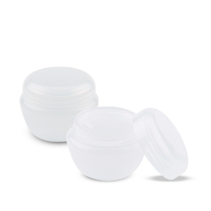 10g 20g 30g Pp Plastic Cosmetic Jar with Screw Top Lids Customize Logo