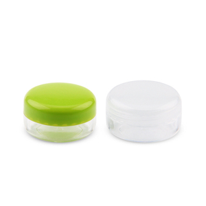 Customized Available Skincare Packaging Eco Friendly Custom Eco Friendly Refillable High Quality Plastic Cosmetic Jars With Lid