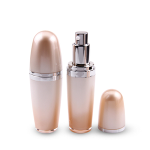 Cosmetic packaging custom prints wholesale plastic bottle glossy purple color cosmetic bottle containers for mist spray bottles 